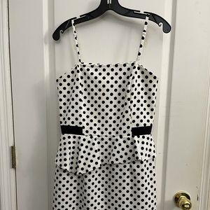 White House Black Market Polka Dot Dress